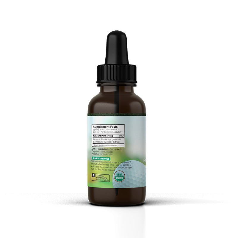 Golf Drops Cordyceps Mushroom Tincture