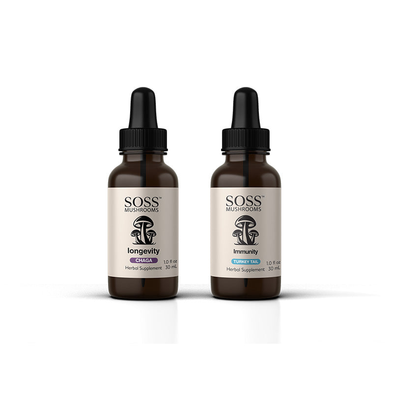 IMMUNITY Bundle: Turkey Tail + Chaga
