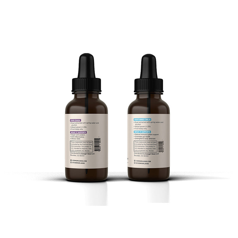 IMMUNITY Bundle: Turkey Tail + Chaga