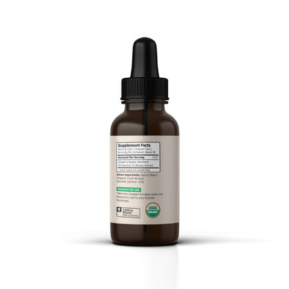 Reishi Organic Mushroom Tincture - Anti-Anxiety and Restfulness